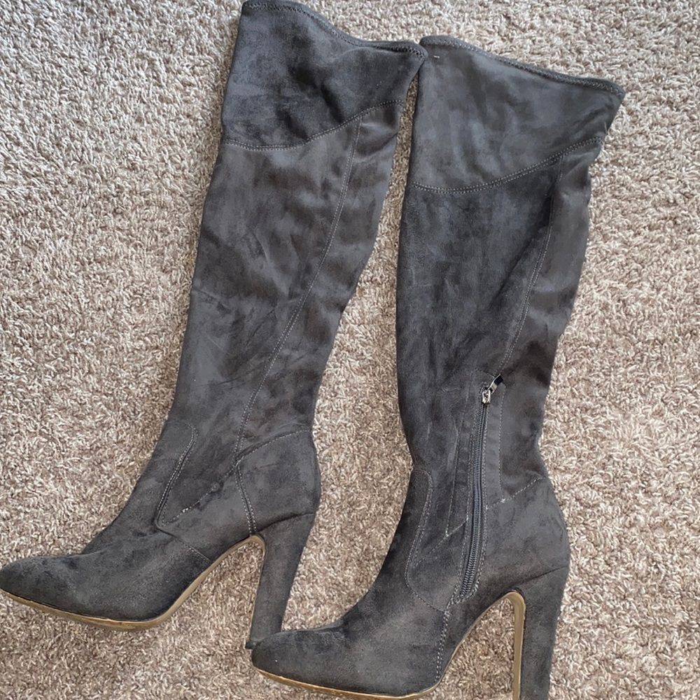 Knee high boots